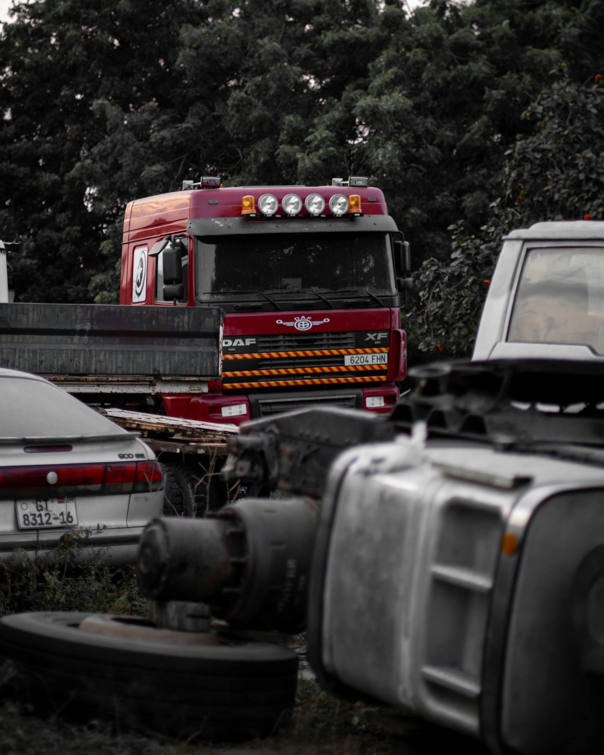 Épave de camion